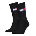 Produktbild: Tommy Hilfiger Unisex Crew-Socken 2-er Pack| Gr. 39/42 | Black