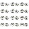 Produktbild: 12 Sätze Annähen Druckknöpfe aus Metall, 21mm Snaps, Druckknopf Nähen, für Kl...