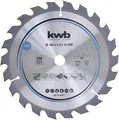 Produktbild: kwb Kreissägeblatt 184 x 16 mm - Schneller Schnitt, geeignet für Weich- und Hart