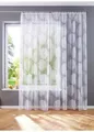 Produktbild: Gardinenbox Bogenstore (1 St), Kräuselband, transparent, Store Jacquard Fabio Kräuselband Transparent Voile 13143