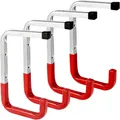 Produktbild: Sinoer 4 Stück Decken Wandhaken Garage Organizer Gartenleiter Fahrrad Aufhänger