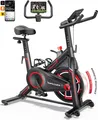 Produktbild: Toputure Heimtrainer Fahrrad Ergometer mit APP, Leises Hometrainer 15KG