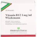 Produktbild: VITAMIN B12 WIEDEMANN 1 mg/ml Injektionslsg.Amp. 10 St
