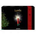 Produktbild: LUMIX SuperLight Metallic Rot Mini Erweiterung 6 LED Kabellose Christbaumkerzen