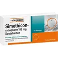 Produktbild: SIMETHICON-ratiopharm 85 mg Kautabletten 20 St