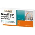Produktbild: SIMETHICON-ratiopharm 85 mg Kautabletten 20 St