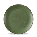 Produktbild: Churchill STONECAST Coupe Plate Sorrel Green Teller Porzellan 21,7 cm grün