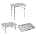 Produktbild: BO-CAMP Alu Mini Campingtisch Premium - Klapptisch Koffertisch Falttisch 2 Höhen