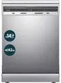 Produktbild: homeX DWFS601442A-S Geschirrspüler 60 cm, Spülmaschine freistehend - 14 Maßgedecke, 9 Programme, AquaStop, Unterbaufähig