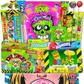 Produktbild: Saure USA Süßigkeiten Box | 20 Stück | USA Import | Ausgefallenes Geschenk | USA Best Sweets | Geburtstagsgeschenk | Sour Candy | Candy & Bar ®