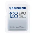 Produktbild: SAMSUNG 128GB SDXC EVO Plus 130MB/s (2021) Wasserdicht U3 V30 Stoßfest 30 MB/s
