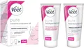 Produktbild: Veet Enthaarungscreme + Gesichtscreme, Essentials Set, 2x 50ml, sanft & pflegend