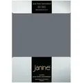 Produktbild: Janine Jersey Elastic Spannbetttuch 140x200 cm - 160x220 cm | opalgrau - grau