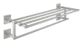 Produktbild: GROHE Start Cube - Multi- Handtuchhalter (Stichmaß: 558 mm, verdeckte Befestigung, Material: Metall), supersteel, 41099DC0