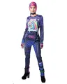 Produktbild: Rubies Offizielles Fortnite Brite-Bomber-Kostüm, für Erwachsene, Damen, Größe 40-42, Gaming-Skin