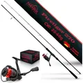 Produktbild: Paradox Fishing Spinnrute Firetiger, (Firetiger Spinnrute + Infinity Rolle), 2,1m/2,4m/2,7m, 5-20g/15-35g/20-60g 2.7 m