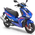 Produktbild: LuXXon F18 Motoroller - City Roller mit 50 ccm - 2,9 PS für max 45 km/h - Blau