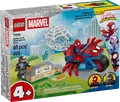 Produktbild: LEGO MARVEL 11206 Spidey auf seinem Motorrad gegen Rhino (11206)