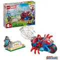 Produktbild: LEGO Spiderman 11206 Spidey auf Motorrad vs. Rhino 11206