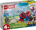 Produktbild: 5702018062456 LEGO MARVEL 11206 Spidey auf seinem Motorrad gegen Rhino Lego