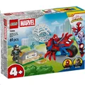 Produktbild: LEGO® Marvel Spidey und seine Super-Freunde Spidey auf Motorrad vs. Rhino 11206