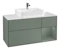 Produktbild: Villeroy & Boch Finion Waschbeckenunterschrank für Becken mittig Regal rechts...