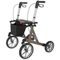 Produktbild: Rehasense Outdoor-Rollator Explorer L - Rollator für Außenbereich - Aluminium - Silver - Erwachsener - 150-210 cm - 200 kg Traglast