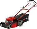 Produktbild: Einhell Rasenmäher de Benzin GC-PM 46 S HW-E (2 kW, 1 Zylinder, Motor de 4 Hub, bis zu 1400 m², Funktion de Elektrostart, Heckantrieb abschaltbar, Sack de Gras de 65 l)