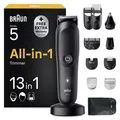 Produktbild: Braun Multigroom Series 5 Trimmer 13-in-1 Bart Haar Körperpflege Schwarz 120 Min