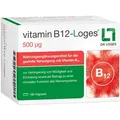 Produktbild: Vitamin B12-Loges 500 μg Kapseln 180 St