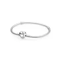 Produktbild: Pandora Armband 590719 Armband Damen Moments Herz Verschluss Silber 19 cm