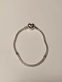 Produktbild: Pandora Moments Herz und Schlangen-Gliederarmband Sterling-Silber 590719-19