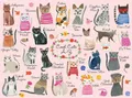 Produktbild: Cool Cats A-Z 1000 Piece Puzzle by Mudpuppy [Jigsaw]