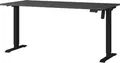 Produktbild: Schreibtisch Profi 2.0, elektrisch höhenverstellbar, B 1600 x T 800 x H 710 - 1190 mm, graphit/schwarz 115244