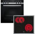 Produktbild: SIEMENS Elektro-Herd-Set PQ521KB11, mit Backwagen, Backwagen mit ausziehbarer Tür für bequemes Kochen & Backen