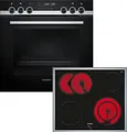 Produktbild: Siemens Einbau-Herd-Set PQ521KB11: EA64RGNA1E + HE578BBS3