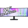 Produktbild: Samsung Monitor ViewFinity S9, S49C950UAU, Curved, 49 Zoll, DQHD 5120 x 1440 Pixel, 5 ms, 120 Hz