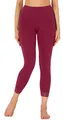Produktbild: Merry Style Damen 7/8 Leggings mit Spitze MS10-342(Weinrot,XS)