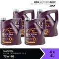 Produktbild: Mannol Extra Gear Oil Getriebeöl 75W-90 GL-4/GL-5 LS 4x4 Liter = 16 Liter