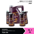 Produktbild: Mannol Extra Gear Oil Getriebeöl 75W-90 GL-4/GL-5 LS 4+4 Liter = 8 Liter