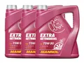 Produktbild: 3x4 Liter Mannol Extra Getriebeöl 75W-90 Achsenöl API GL5 SCHALTGETRIEBEÖL 75W90
