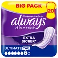 Produktbild: always Discreet Inkontinenz Ultimate Tag Big Pack 20 Inkontinenz-Einlagen