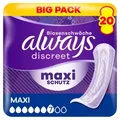 Produktbild: Inkontinenz-Einlagen Always Discreet Maxi 7, 20 Stück, Saugstärke, Schutz