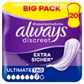 Produktbild: Always Discreet Inkontinenzeinlagen Für Frauen Ultimate Tag 20 Stück
