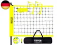 Produktbild: VEVOR Volleyballnetz Höhenverstellbar Volleyballnetz Set, Tragbarer 