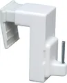 Produktbild: Dekondo - 2X Fensterhaken Dekohaken Fensterclip für Fensterdekoration Weiß - Fensterdicke: 10-24mm UNIVERSAL