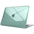 Produktbild: Fintie Hülle kompatibel mit MacBook Air 13 (2018-2020 Version) A2337(M1)/A2179/A1932, Ultradünne Hartschale Schutzhülle Snap Case, Nachtgrün
