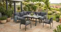 Produktbild: Primaster Gartenmöbel-Set Girona 8 Personen Lounge Set Alu anthrazit Sitzgruppe