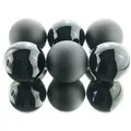 Produktbild: Christbaumkugeln Black schwarz ø 8 cm aus Glas - 6er Set
