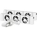 Produktbild: SpeedComfort Heizkörperventilator Duo-Set Heizkörperverstärker Heizungsventilator Heizung Ventilator, für Standardheizkörper mit 75-120 cm Länge weiß
